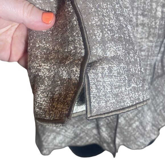 Lafayette 148 New York jacket 16 ladies tweed brown/white lightweight peplum - Picture 2 of 9